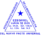 Sello de la AEMINPU: Ez.24:24 Sal.136:22 Lc.1:54 Sal.14:7